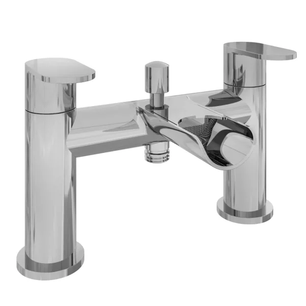 Ledwell Waterfall Chrome Bath Shower Mixer
