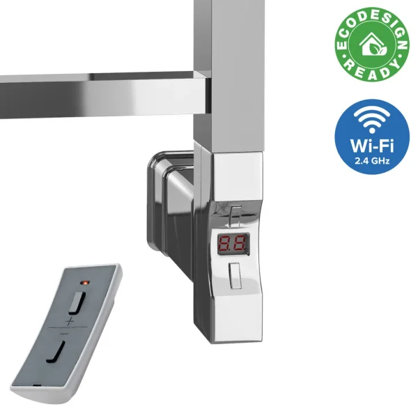 Stainless Steel Type F Chrome Wi-Fi Horizontal Heating Elements With Square Caps