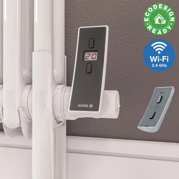 Stainless Steel Type H Gloss White Wi-Fi Horizontal Heating Elements