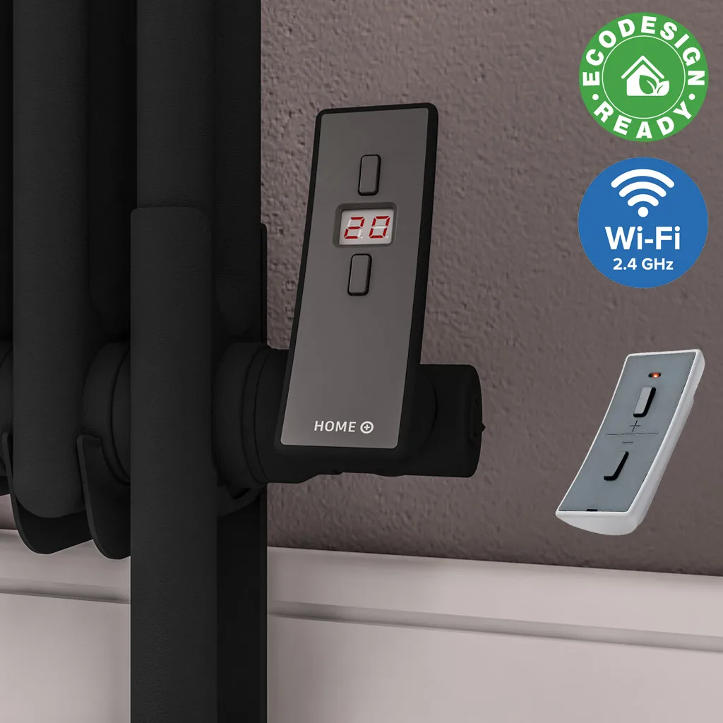 Stainless Steel Type H Matt Black Wi-Fi Horizontal Heating Elements