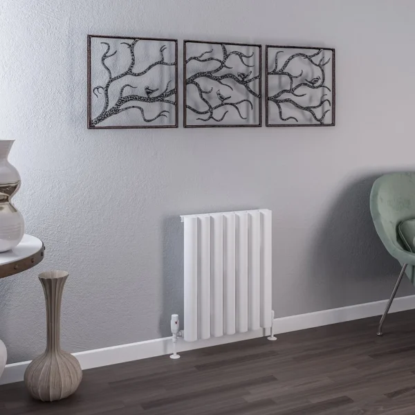 Burford Horizontal Aluminium Radiator Height 600mm