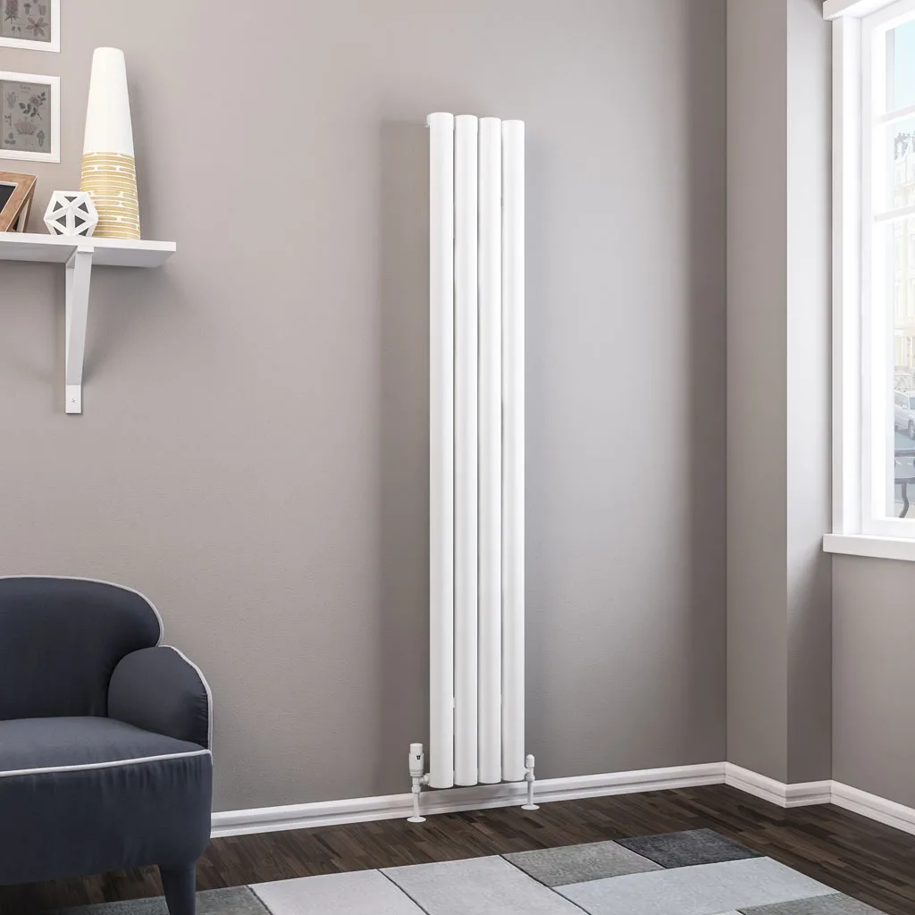 Kelmscott Vertical Aluminium Radiator Height 1800mm - Image 5