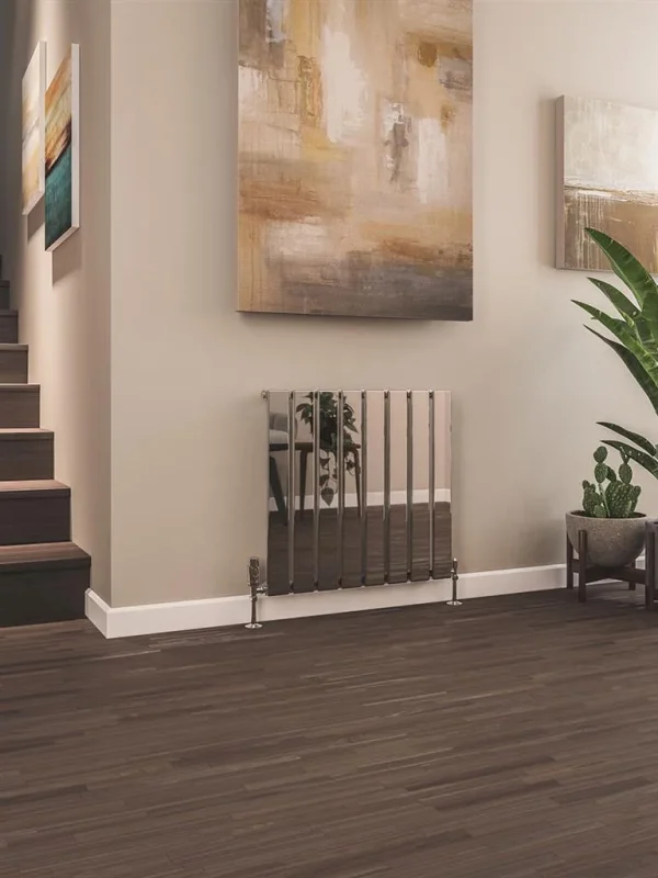 Deddington Horizontal Radiator Height 600mm Chrome