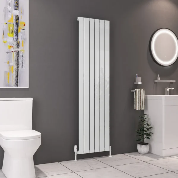 Deddington Vertical Towel Radiator Height 1800mm
