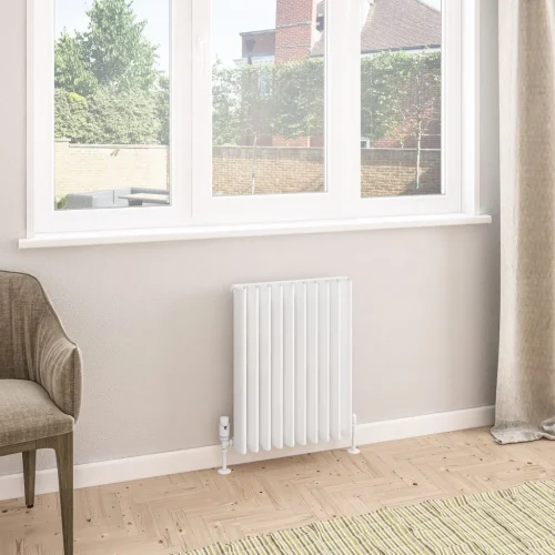 Aluminium Witney Matt White Radiator