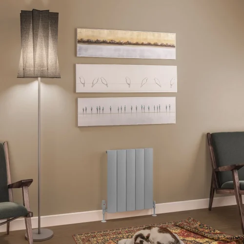 Aluminium Tordino Matt Grey Radiator