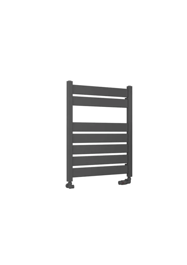 Mild Steel Santero Matt Anthracite Heated Towel Rail
