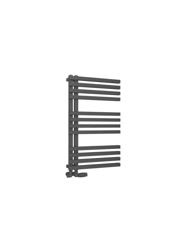 Mild Steel Reinbach Matt Anthracite Heated Towel Rail