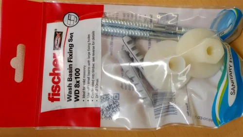 Fischer Bolts Set - basin to Wall