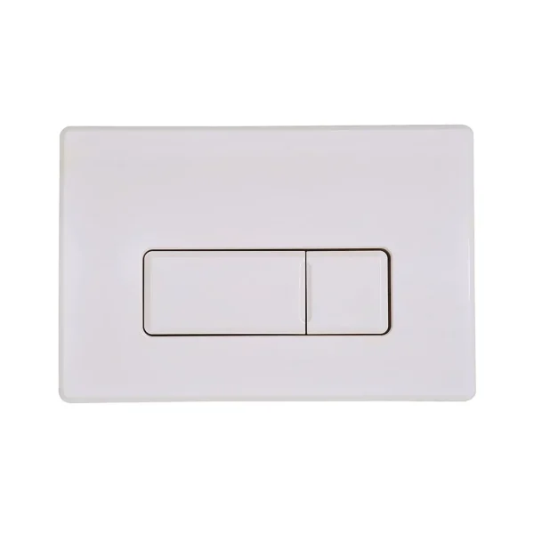 Pneumatic push plate square White