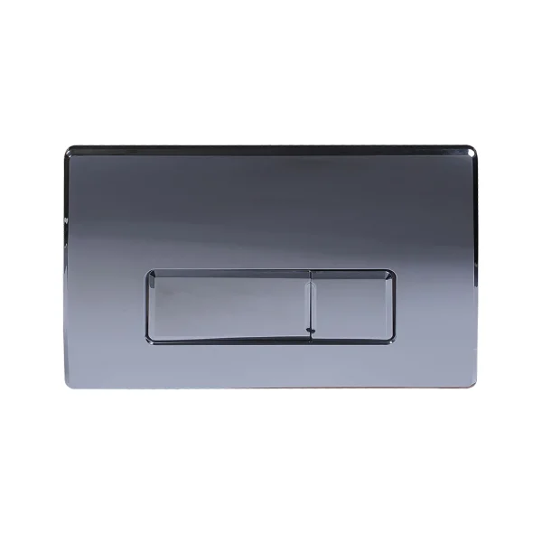 Pneumatic push plate square Chrome