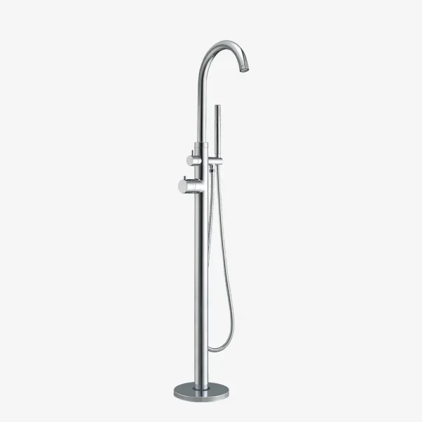 Floor Standing Thermostatic Mono Bath Shower Mixer