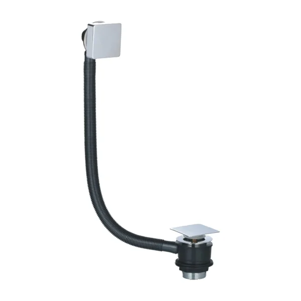 Square Sprung Plug Bath Waste