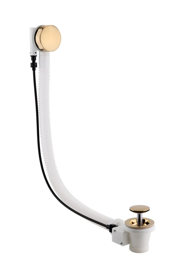 Brushed Brass Bath Pop up Waste & Overflow