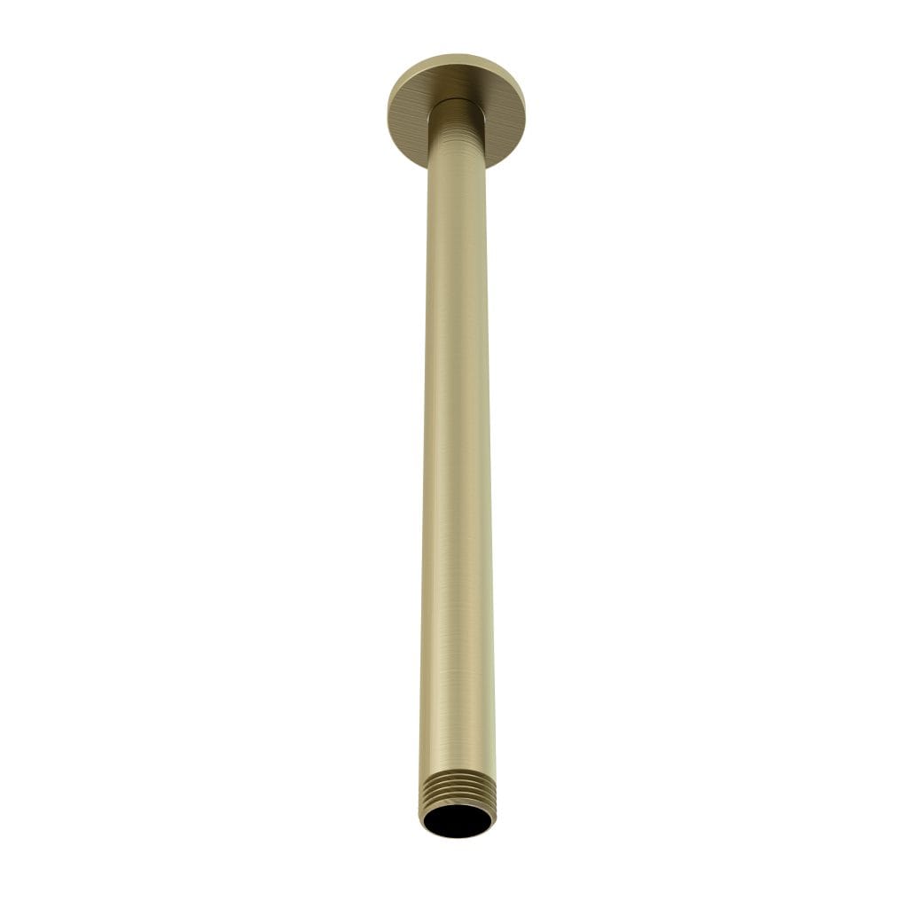 Meriden Brushed Brass 300mm Ceiling Arm