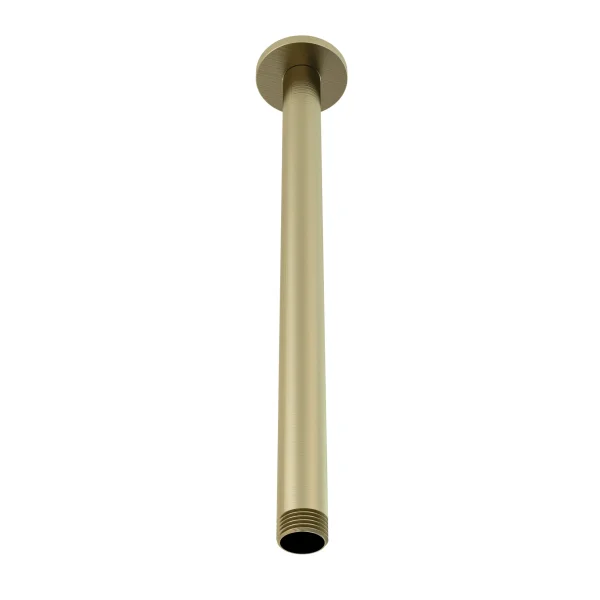 Meriden Brushed Brass 300mm Ceiling Arm
