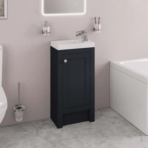 Hardwick 390 Matt Anthracite Traditional Vanity Unit