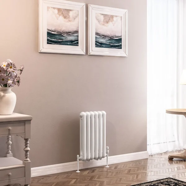 Rubano Horizontal Towel Radiator Height 600mm