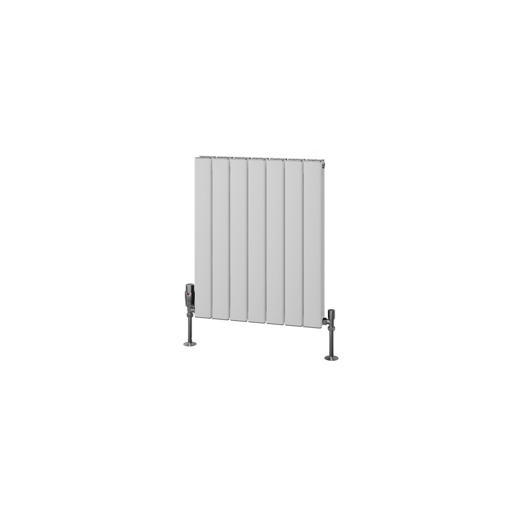 Hadleigh Horizontal Aluminium Towel Radiator Height 600mm - Image 3