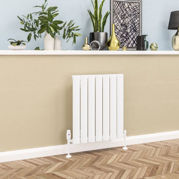 Sandhurst Horizontal Aluminium Towel Radiator Height 600mm