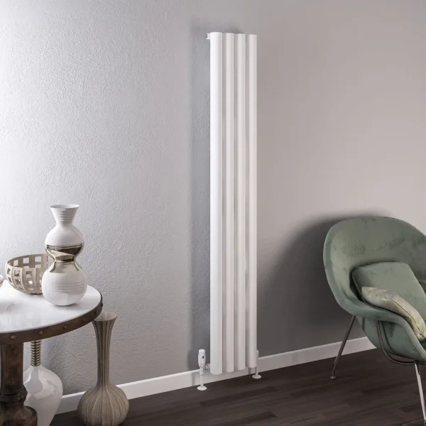 Burford Vertical Aluminium Radiator Height 1800mm