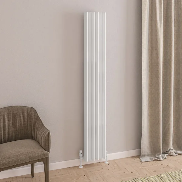 Witney Vertical Aluminium Radiator Height 1800mm