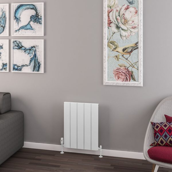 Withington Horizontal Aluminium Radiator Height 600mm