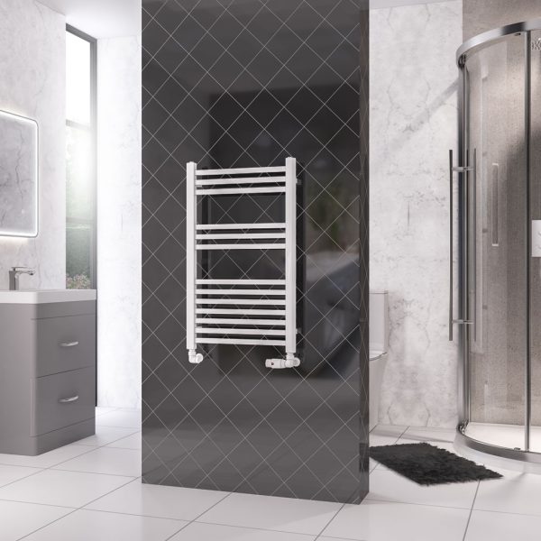 Rion Multirail Mild Steel Vertical Heated Towel Rail
