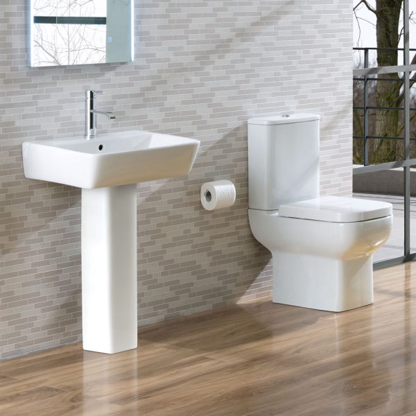 Bijou 500 Full Pedestal Bathroom Suite