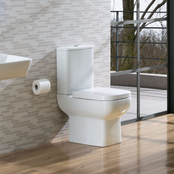 Bijou Rimless Close Coupled Toilet