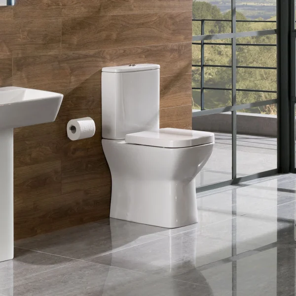 Collindale Rimless Comfort Height Close Coupled Toilet
