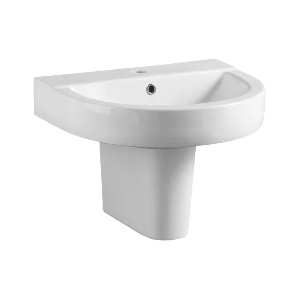 Kenley 550 1 Tap Hole Semi Pedestal Basin