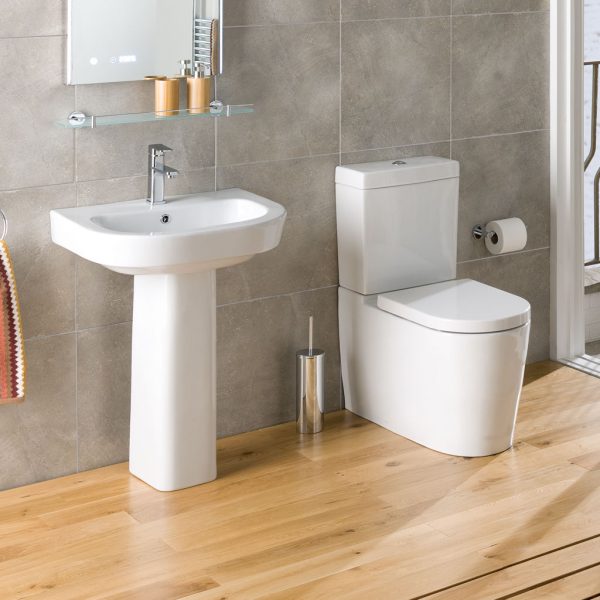 Metro 550 Full Pedestal Bathroom Suite
