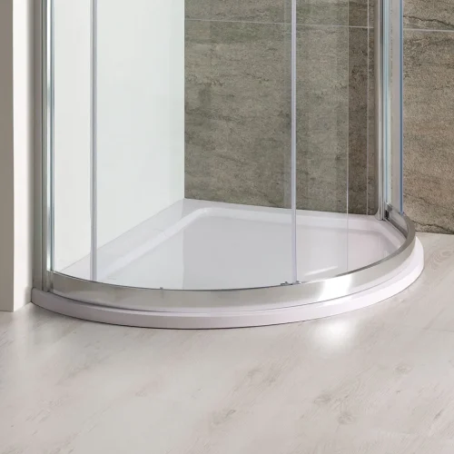 Spacesaver 1000 x 850/650 Left Hand Quadrant Shower Tray