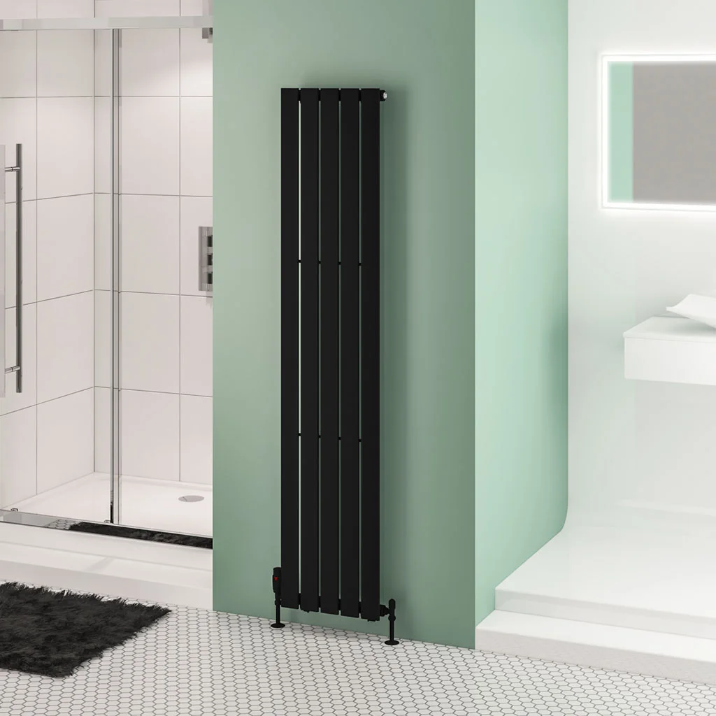 Warrington Matt Black Type 10 Mild Steel Radiator