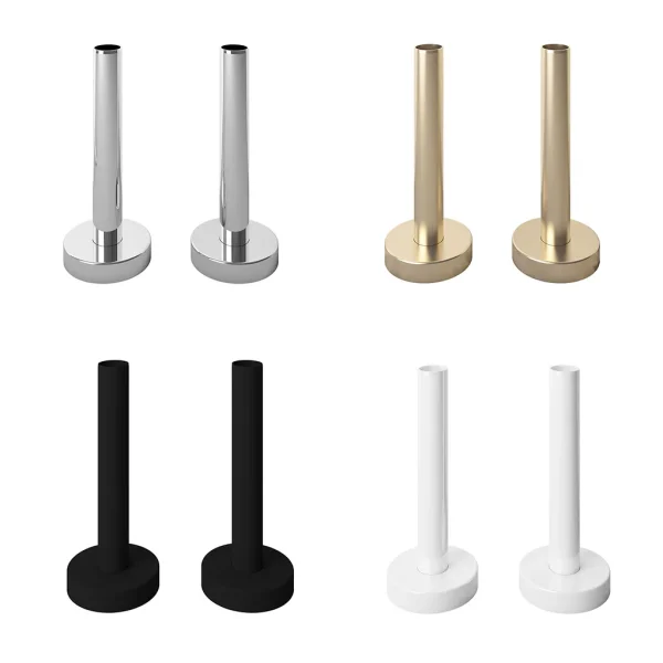 15mm Radiator Pipe Sleeve Kit & Shrouds - Various Colours