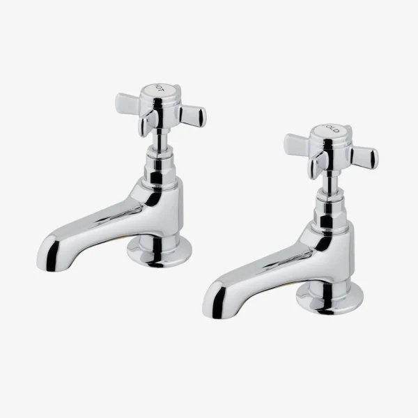 Haymarket Traditional Chrome Luxury Basin Taps