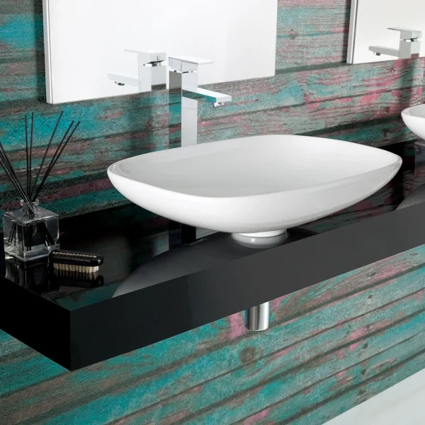 Piave Sit On Basin White