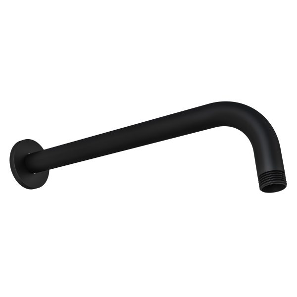 Meriden Matt Black 390mm Wall Mounted Arm