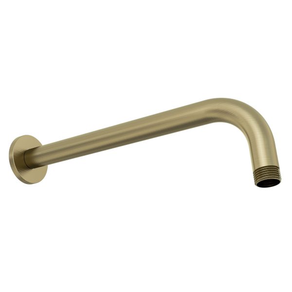 Meriden Brushed Brass 390mm Wall Mounted Arm