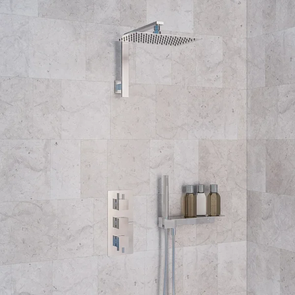 Con.Valve,Rec.Sho.Head,Square Sho.Arm&Shower Shelf