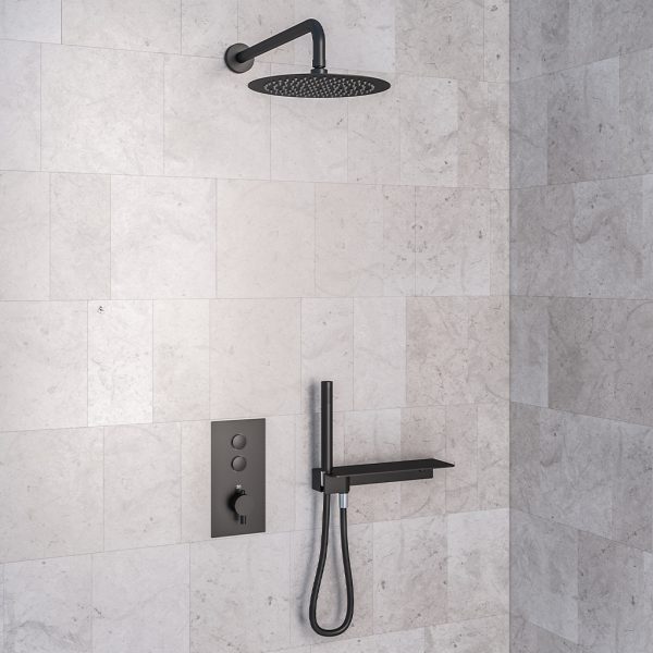 Concealed Shower Pack With Valve & Shower Handset