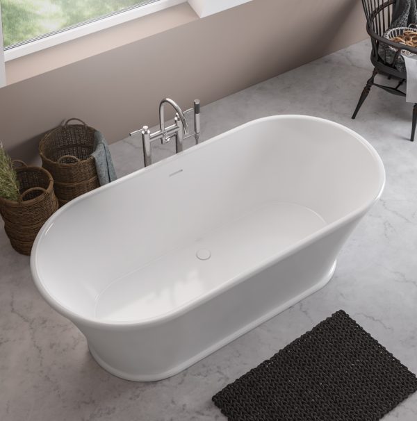 Henley 1650 Freestanding Bath Inc Waste - Eastbrook