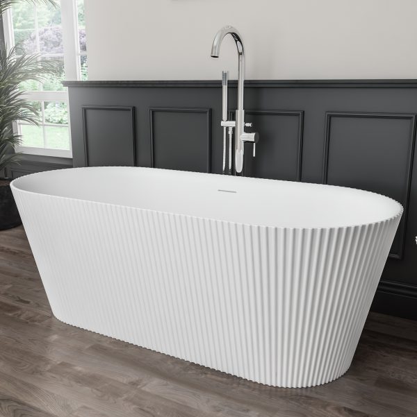 Sandford 1500 Freestanding Bath Including Bath Waste  - Eastbrook