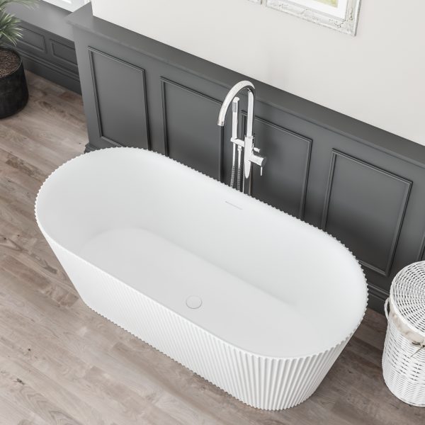 Sandford 1650 Freestanding Bath Including Bath Waste  - Eastbrook