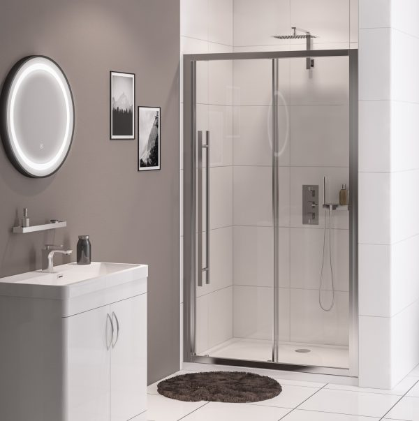 Vantage 2000 Chrome 1300 Sliding Door - Eastbrook