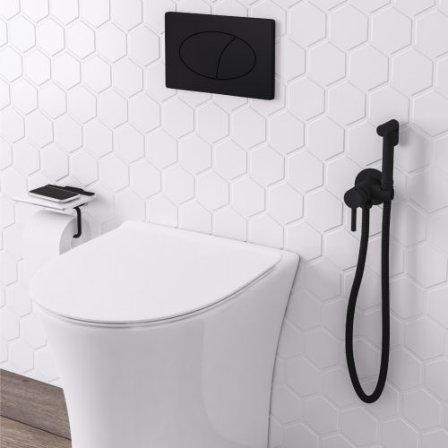 Black Round Douche Pack - Eastbrook