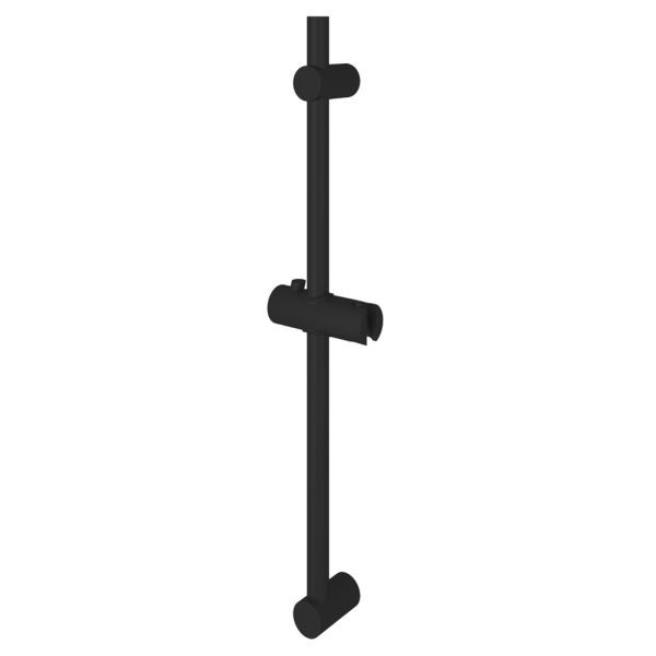 Matt Black Round Slide Rail Kit  - Eastbrook