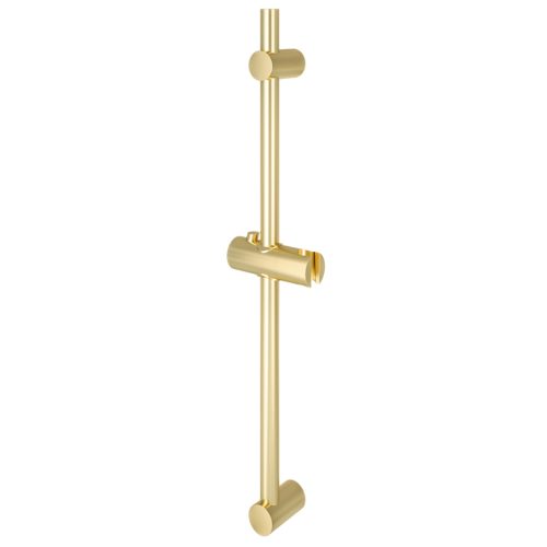 Brushed Brass Round Slide Rail Kit  - Eastbrook