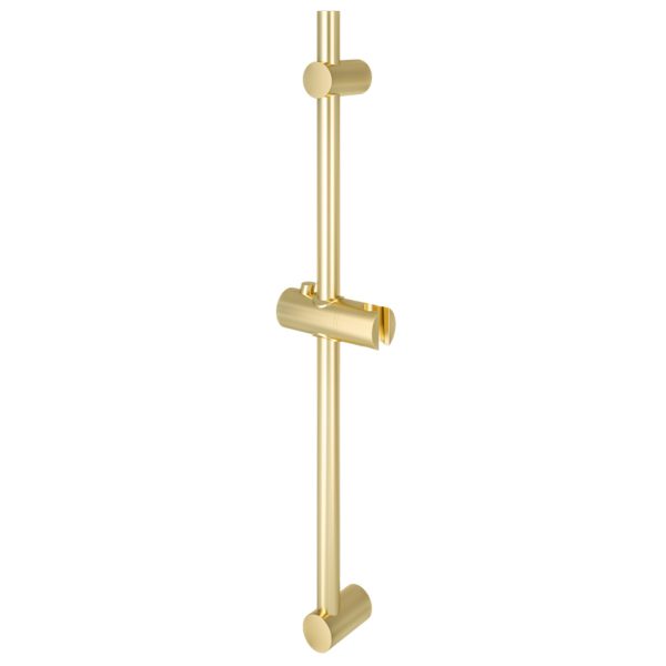 Brushed Brass Round Slide Rail Kit  - Eastbrook
